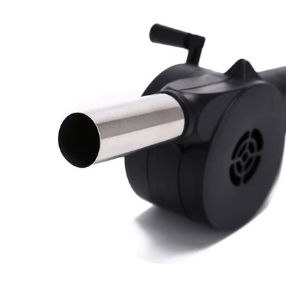 Manual Crank BBQ Fan - Outdoor Air Blower for Grilling and Picnics, Fire Bellows BBQ Tools KC0266
